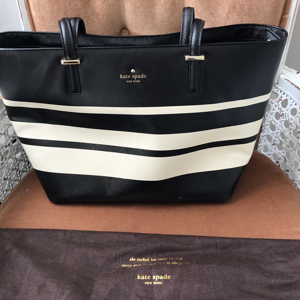Kate Spade Striped Handbag
